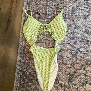 Dippin Daisy Checkered One-Piece Swimsuit